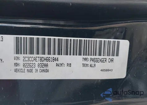 2013 Chrysler 300C from USA, damaged, VIN 2C3CCAET8DH661844